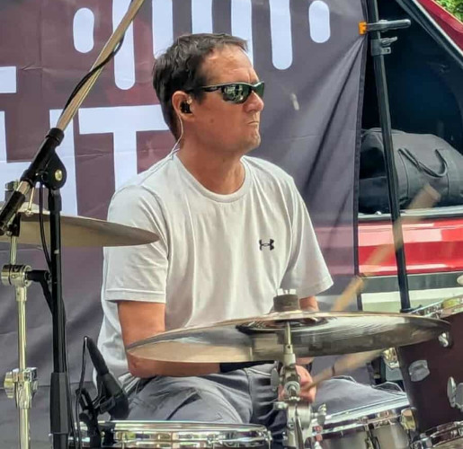 Gary – Drummer for Break The Night, Belleville-based cover band